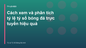 Read more about the article Cách xem và phân tích tỷ lệ tỷ số bóng đá trực tuyến hiệu quả